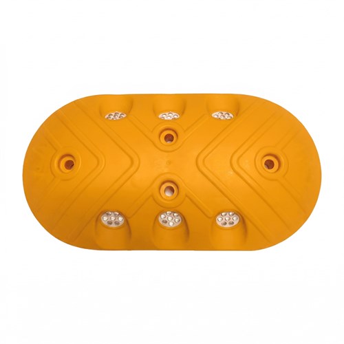 10lu Cam Reflektörlü Plastik Oval Yol Butonu Seti