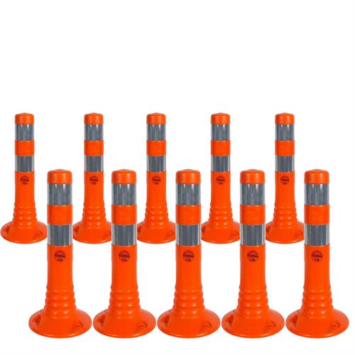 10`lu Delinatör Set 45 x 8 cm %100 TPU, Esnek Duba