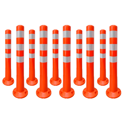 10lu Delinatör Seti 70x8 cm TPE, Esnek Duba