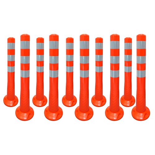 10lu Delinatör Seti 70x8 cm TPU, Esnek Duba