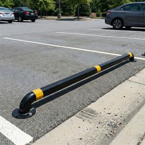 10lu Demir Araç Stoperi Seti Siyah 180x13cm 76mm