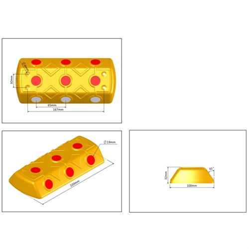 10lu Set Yol Butonu Seti