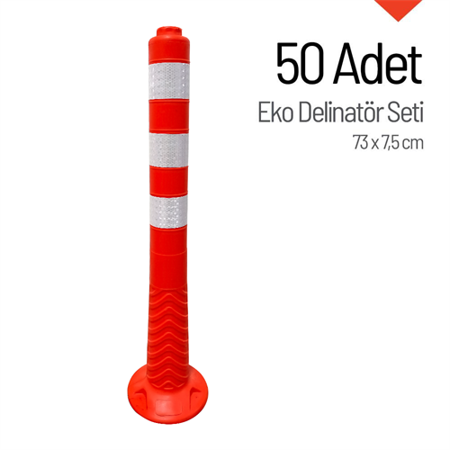 50li Delinatör 73 x 7,5 cm EKO, Esnek Duba