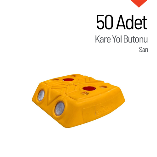 50li Kare Yol Butonu Seti
