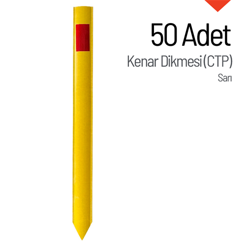 50li Kenar Dikmesi Seti (CTP) Sarı