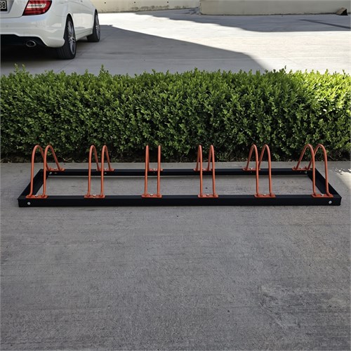 6lı Çocuk Bisiklet Parkı, Park Yeri Eko Çift Yönlü 150 x 40 cm TURUNCU