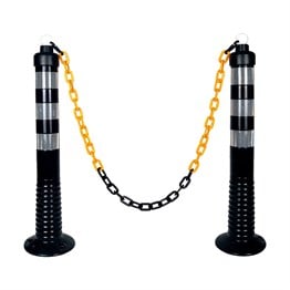 75 x 8 cm Black  Delineator Set