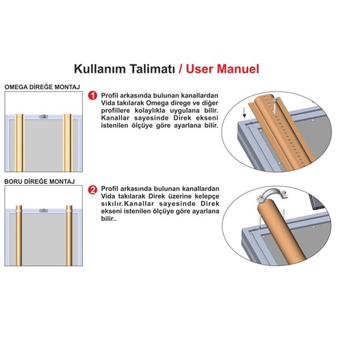 AC LEDli Sağa Mecburi Yön Levhası 100 x 100 cm