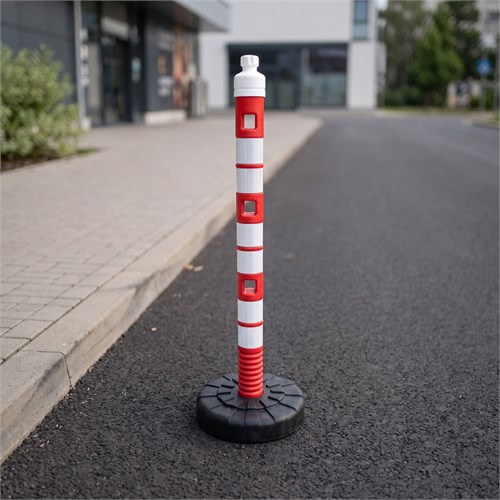 Ağır Tabanlıklı Uyarı Dikmesi 110 cm 