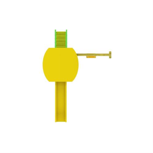 Ahşap Çocuk Oyun Parkı SG09, Bir Kaydırak Tek Salıncaklı Model