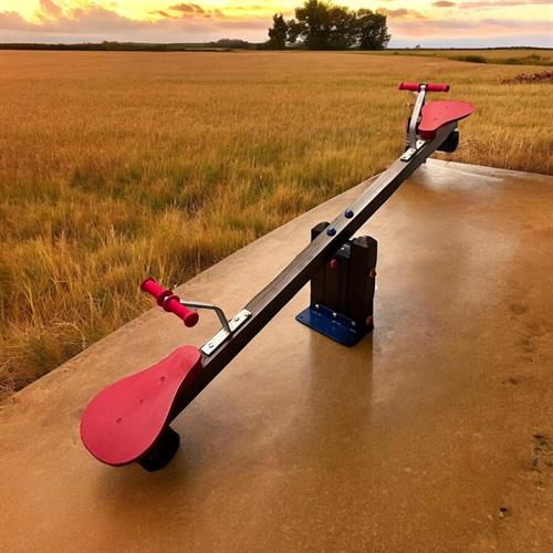 Ahşap Tahterevalli 230cm Meşe Renk