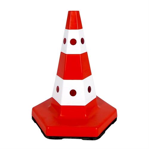 Akbank Park Etmeyiniz Logo Çift Taraf Baskı Kedi Gözlü Ağırlıklı Koni Seti Trafik Dubası