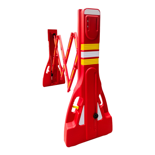 10lu Akordiyon Bariyer Seti Kırmızı 230 x 110 cm