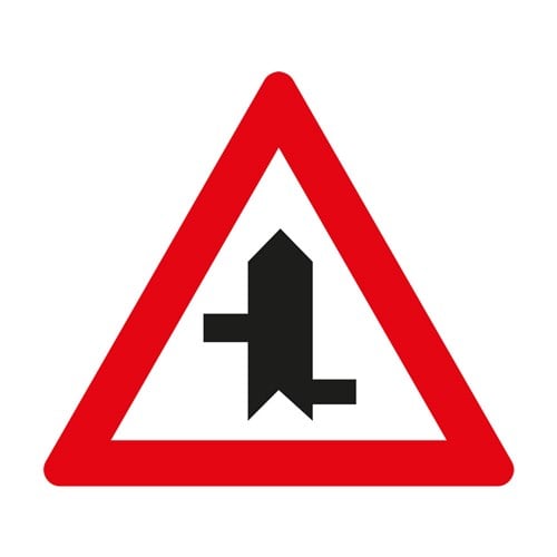 Ana Yol Tali Yol Kavşağı Levhası T-22d