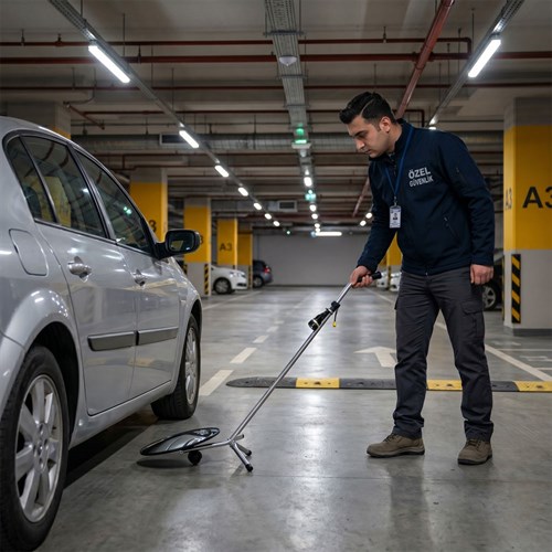 Araç Altı Kontrol Aynası 30 cm Onlu Set