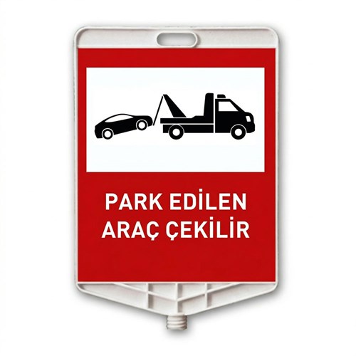 Araç Çekilir Dikdörtgen Levha Çift Taraf Baskı