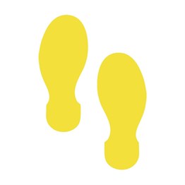 Ayak İzi Laminasyonlu Zemin İşareti