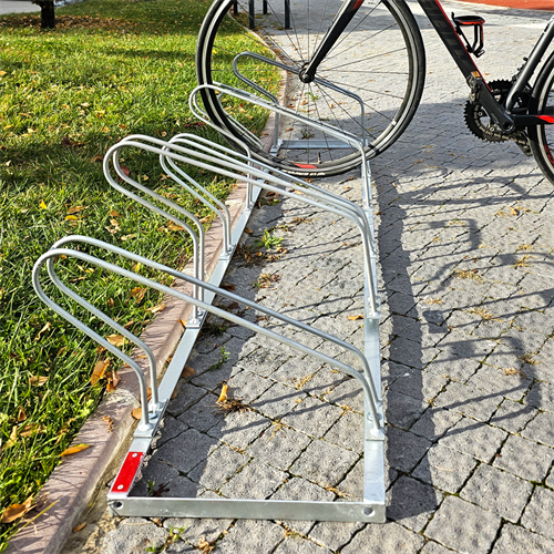 ECO 6- Bike Rack Galvanized Metal 40 x210 cm