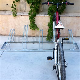 Bisiklet Park Yeri Beşli Galvaniz 40x175 cm, Bisiklet Park Demiri