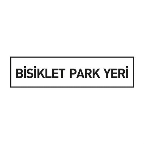 Bisiklet Park Yeri Levhası
