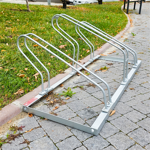 Bisiklet Park Yeri Üçlü Galvaniz EKO, Park Demiri 105 x 40 cm