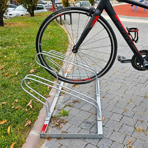 Bisiklet Park Yeri Üçlü Galvaniz EKO, Park Demiri 40x105 cmBisiklet Park Yeri