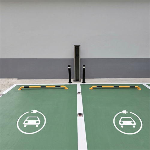 Boyama Şablonu Elektrikli Araç Şarj Alanı Alüminyum 100x100cm