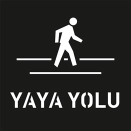 Boyama Şablonu Yaya Yolu Alüminyum 100x100cm