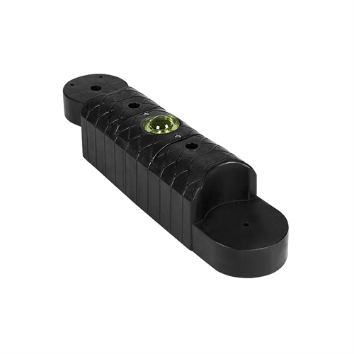 Cam Butonlu Şerit Sınırlama Butonu Siyah 90cm