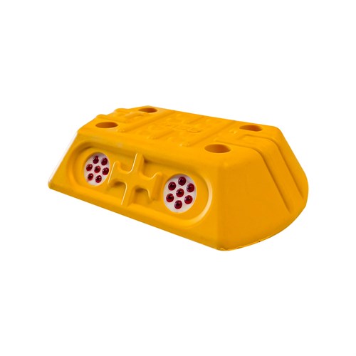 Mini Plastic Road Stud with Glass Reflector