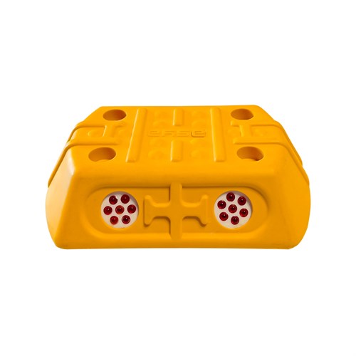 Mini Plastic Road Stud with Glass Reflector