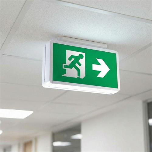 Çiftyüz Acil Çıkış Yönlendirme Armatürü Z Seri 75 x 400 x 180mm