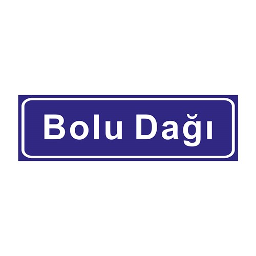 Coğrafi Bilgi Levhası (Dağ)  B-11c