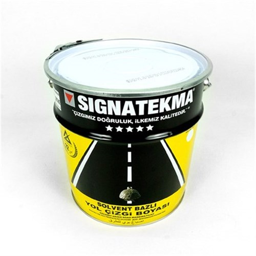Signaline Alkid Esaslı Yol Çizgi Boyası, Şerit Boyası 25 kg - Mavi