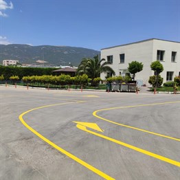 Constance MMA Esaslı Akrilik Yol Çizgi Boyası, Şerit Boyası 25 kg Sarı