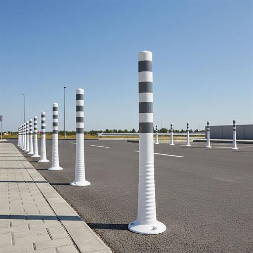 Delinatör 100 x 8 cm Beyaz, Esnek Duba