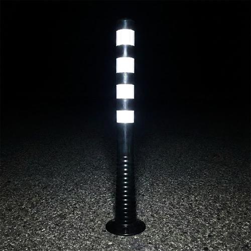 Delinatör 100 x 8 cm Siyah 5 Adet, Esnek Duba