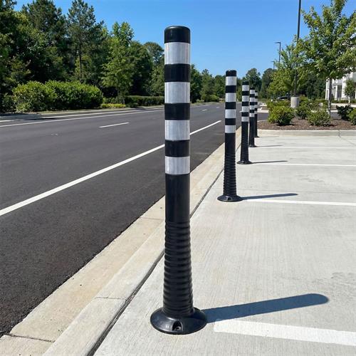 Delinatör 100 x 8 cm Siyah, Esnek Duba