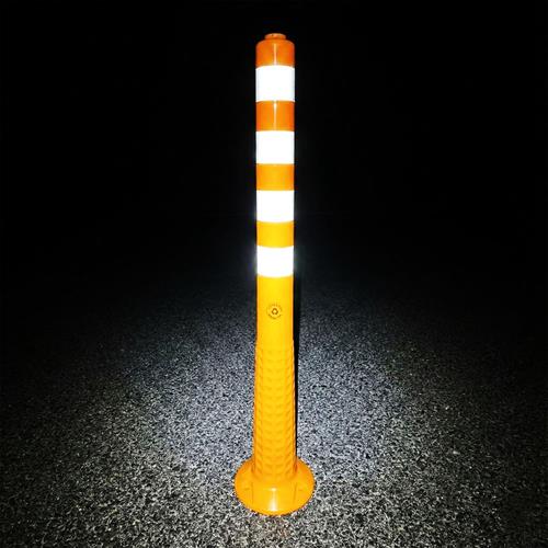 Yellow Delineator 100 x 8 cm TPE, With Adapter