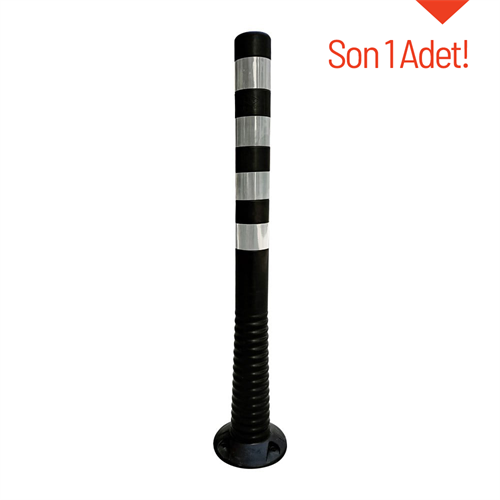 Delinatör 100 x 8 cm TPE Siyah, Esnek Duba