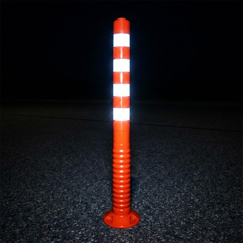 Delinatör 100 x 8 cm (TPU), Esnek Trafik Bariyeri