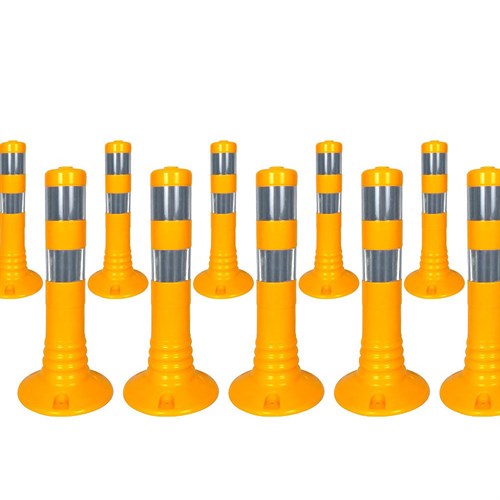 Delinatör 45 x 8 cm Sarı 10 Adet, Esnek Duba