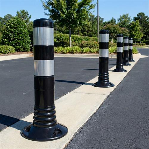 Delinatör 45 x 8 cm Siyah 5 Adet, Esnek Duba