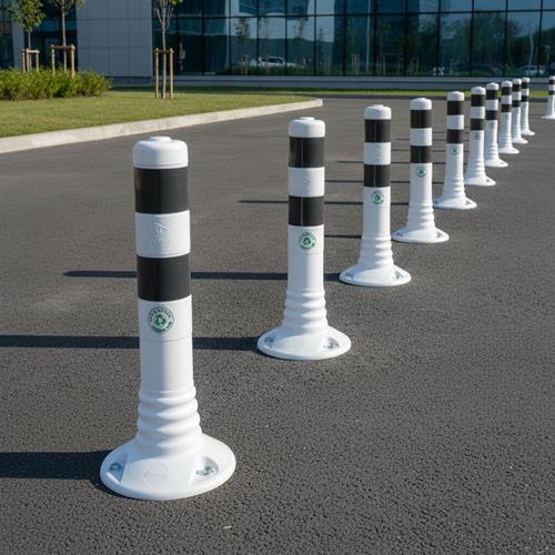 White Delineator 45 x 8 cm TPE