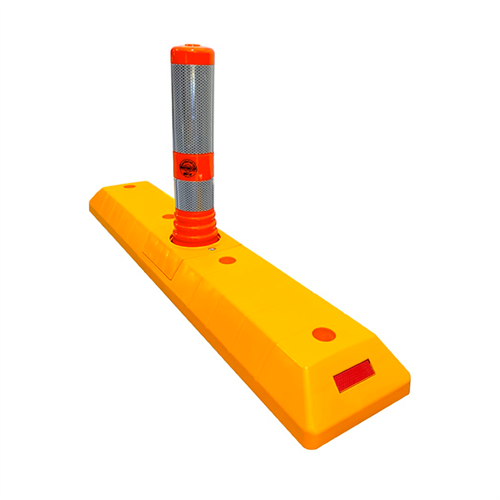 Plastic Separator Curb with 45 cm Delineator 100x20x45,5 cm