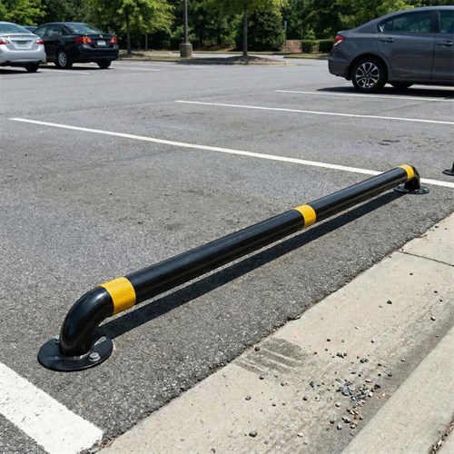 Demir Araç Stoperi Siyah 180x10cm 60mm
