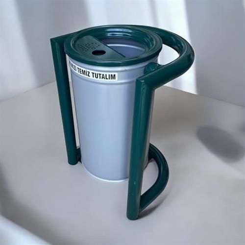 Dış Mekan Çöp Kovası SGC07B, Metal Sallanır 30L