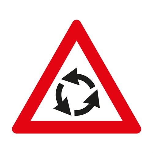 Dönel Kavşak Levhası T-24