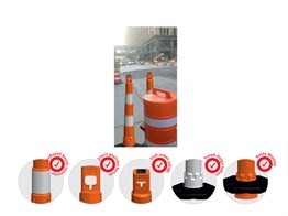 Dubalı Dikme Koni 120 x 14 cm Reflektifli