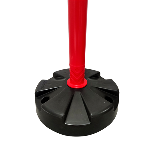 50li Dubalı Kırmızı Uyarı Dikmesi, 2 Reflektifli - 105 x 6 cm